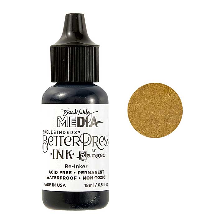 Spellbinders BetterPress Ink Reinker Olive