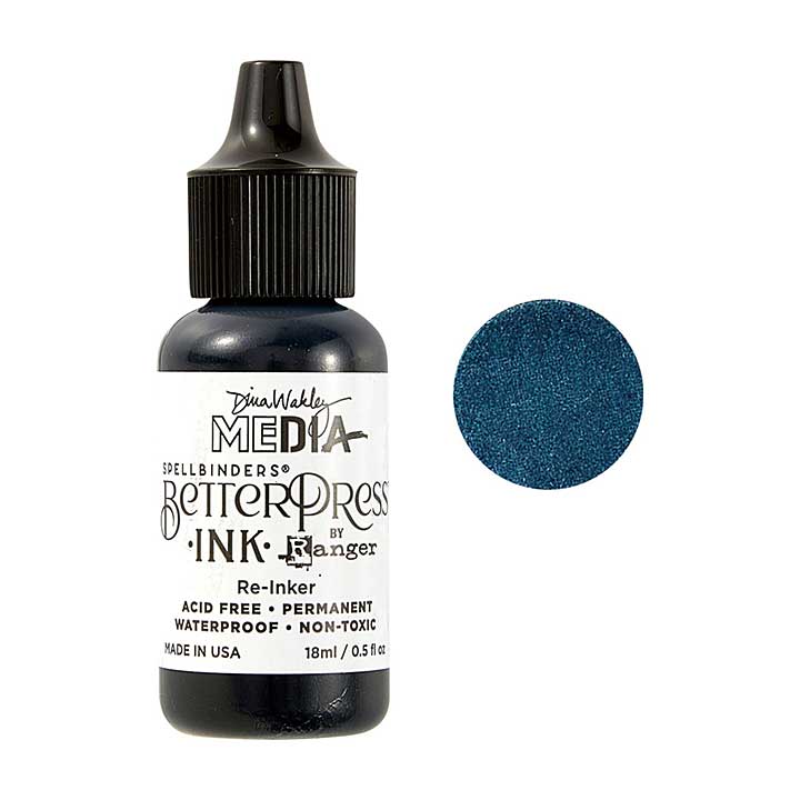 Spellbinders BetterPress Ink Reinker Marine