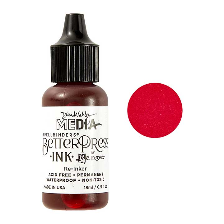 Spellbinders BetterPress Ink Reinker Ruby