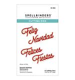 Spellbinders International Holiday Sentiments Etched Dies Spanish Holiday Sentiments