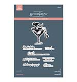 Spellbinders Happier Hour BetterPress Plate and Die Set Martini Mood