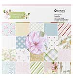 Spellbinders Peppermint Twist 6x6 Inch Paper Pad