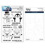 Spellbinders Christmas Hugs Stamp and Die Bundle