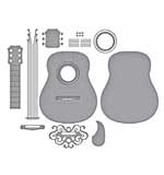 Spellbinders Bibis Musical Notes Etched Dies Majestic Guitar