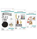 Spellbinders Bibis Musical Notes Die Bundle Small Instruments