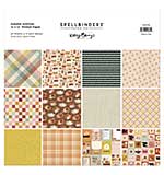 Spellbinders Autumn Archives 12x12 Inch Printed Paper Pack