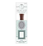Spellbinders Holiday Magic Wax Seal Stamps 2 Pack Frames
