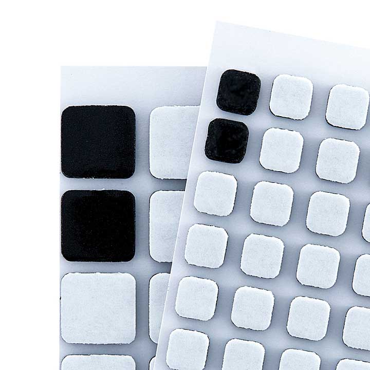 Spellbinders Self-Adhesive Foam Squares Mix 2mm Black (217pcs)