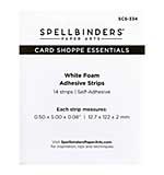 Spellbinders White Foam Adhesive Strips 2mm