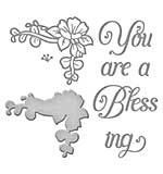 Spellbinders You are a Blessing Etched Dies