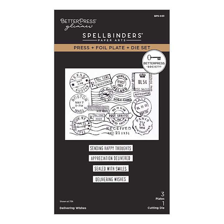 Spellbinders BetterPress Society - Membership (Jun 26) - Delivering Wishes