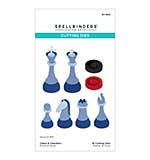 Spellbinders Checkmate Etched Dies Chess and Checkers by Spellbinders