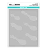 Spellbinders Checkmate Stencil Layered Harlequin by Spellbinders