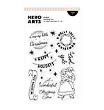 Spellbinders Hero Arts Wishing You Stamp Set