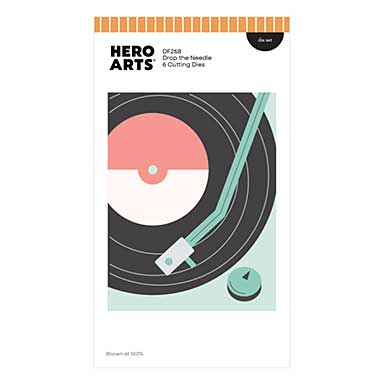 Spellbinders Hero Arts Drop the Needle Die Set