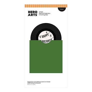 Spellbinders Hero Arts Record Collection Die Set