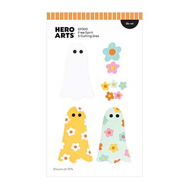 Spellbinders Hero Arts Free Spirit Die Set