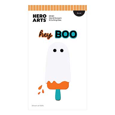 Spellbinders Hero Arts We All Scream Die Set