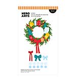 Spellbinders Hero Arts Winter Wreath Accessories Die Set