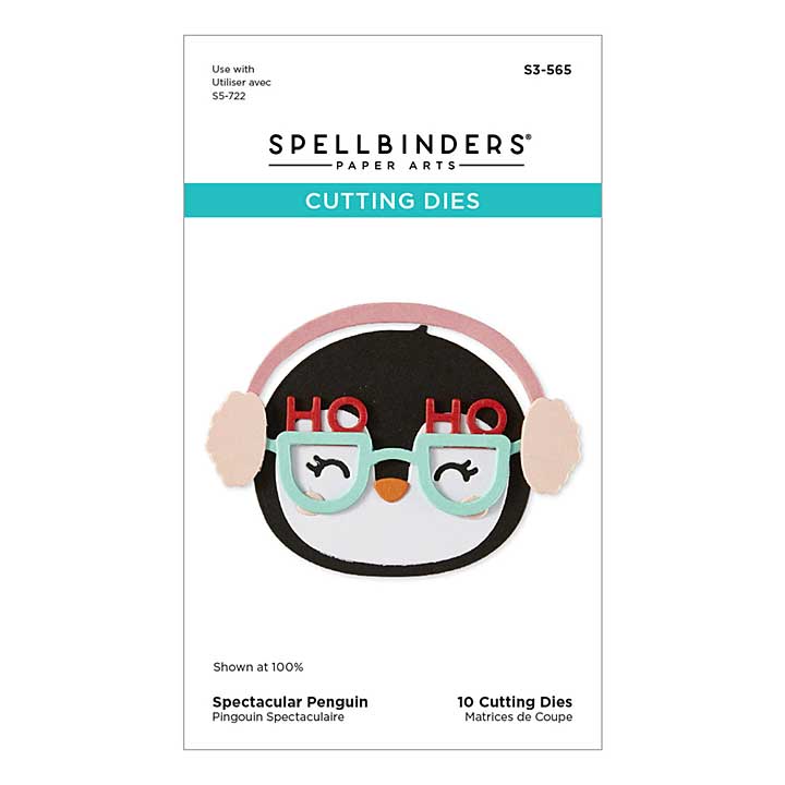 Spellbinders Spectacular Penguin Etched Dies