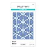 Spellbinders Snowflake Background Etched Dies by Lisa Horton