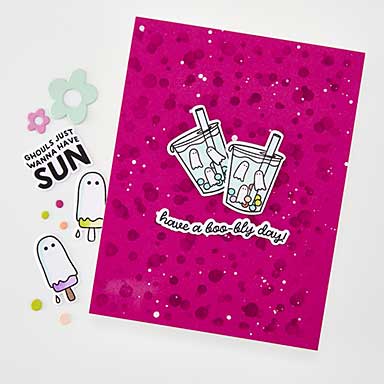 Spellbinders Hero Arts Confetti Layering Stencil Set