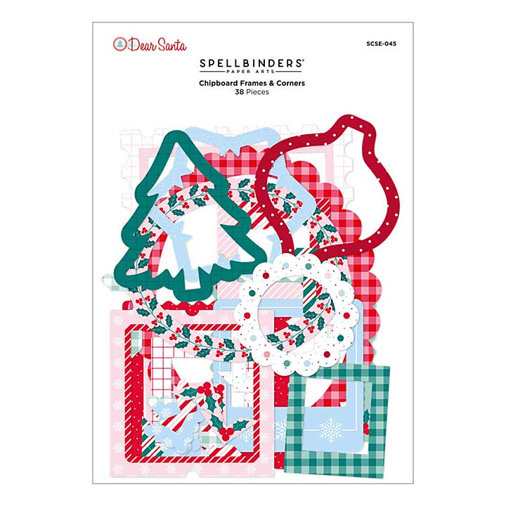 Spellbinders Dear Santa Die Cut Ephemera