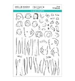 Spellbinders Illustrated Lady Clear Stamp Set by Josh Griffiths Studio
