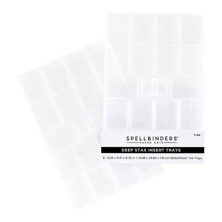 Spellbinders Deep Stax BetterPress Ink Trays