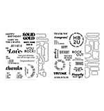 Spellbinders Hero Arts Vintage Vinyl Bundle