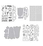 Spellbinders Hero Arts Summerween Want It All Bundle