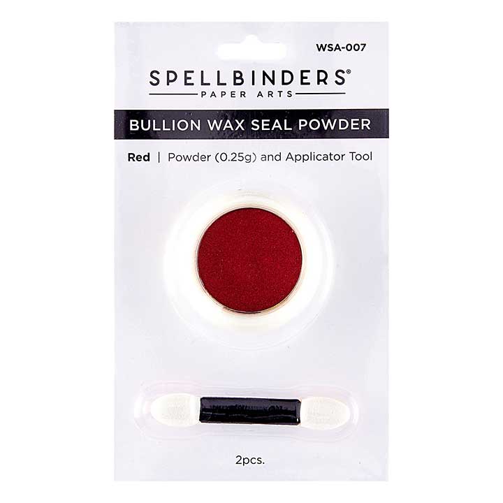Spellbinders Red Bullion Wax Seal Powder