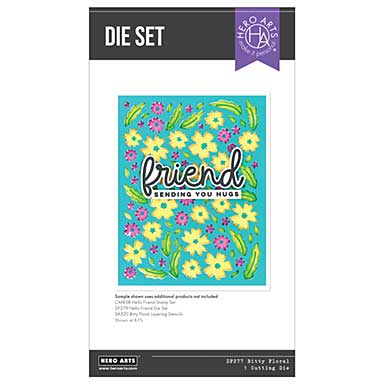 Spellbinders Hero Arts Bitty Floral Die