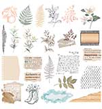 Spellbinders Rosies Studio Clementine Diecut Clear Stickers