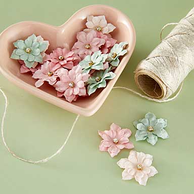 Spellbinders Prima Buttons and Keepsakes by Frank Garcia Delicate Trimmings Dimensional Flowers