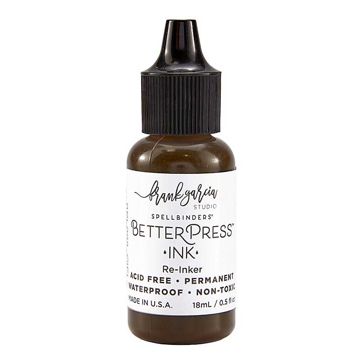 Spellbinders Vanille BetterPress Reinker by Frank Garcia