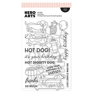 Hot Dog Stamp & Cut