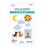 Spellbinders Village Companions Etched Dies by Vicky Papaioannou