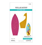 Spellbinders Surfboard Etched Dies by Sandi MacIver