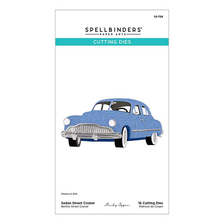 Spellbinders Sedan Street Cruiser Etched Dies by Mindy Eggen