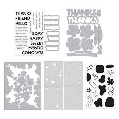 Spellbinders Fresh Flowers Want It All Bundle