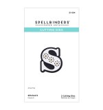 Spellbinders Etched Dies -  S - Stitched Alphabet