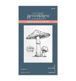 Spellbinders Plates and Dies - Mushroom Duo Press Plate and Die Set