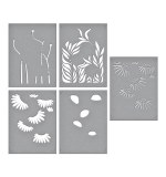 Coneflower Layered Stencil from the Flower Market Collection