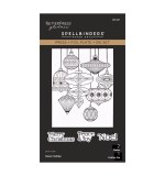 Spellbinders - Classic Holiday Press Plate & Die Set - BetterPress Society October 2026