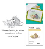 House-Mouse Handmade Greetings Cling Rubber Stamp Set