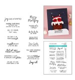 Joy-ish Sentiments Clear Stamp Set