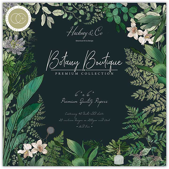 Craft Consortium Double-Sided Paper Pad 6X6 40Pkg - Botany Boutique