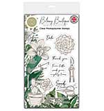 Craft Consortium Clear Stamps - Orchid, Botany Boutique
