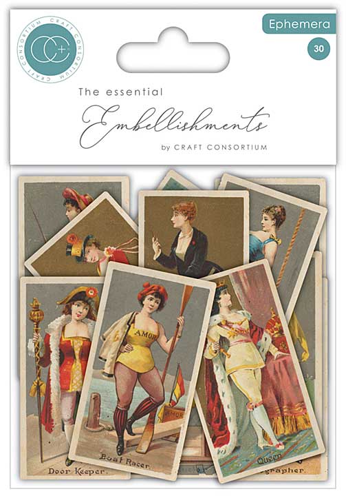 Craft Consortium The Collector Ephemera Ladies (30pcs)